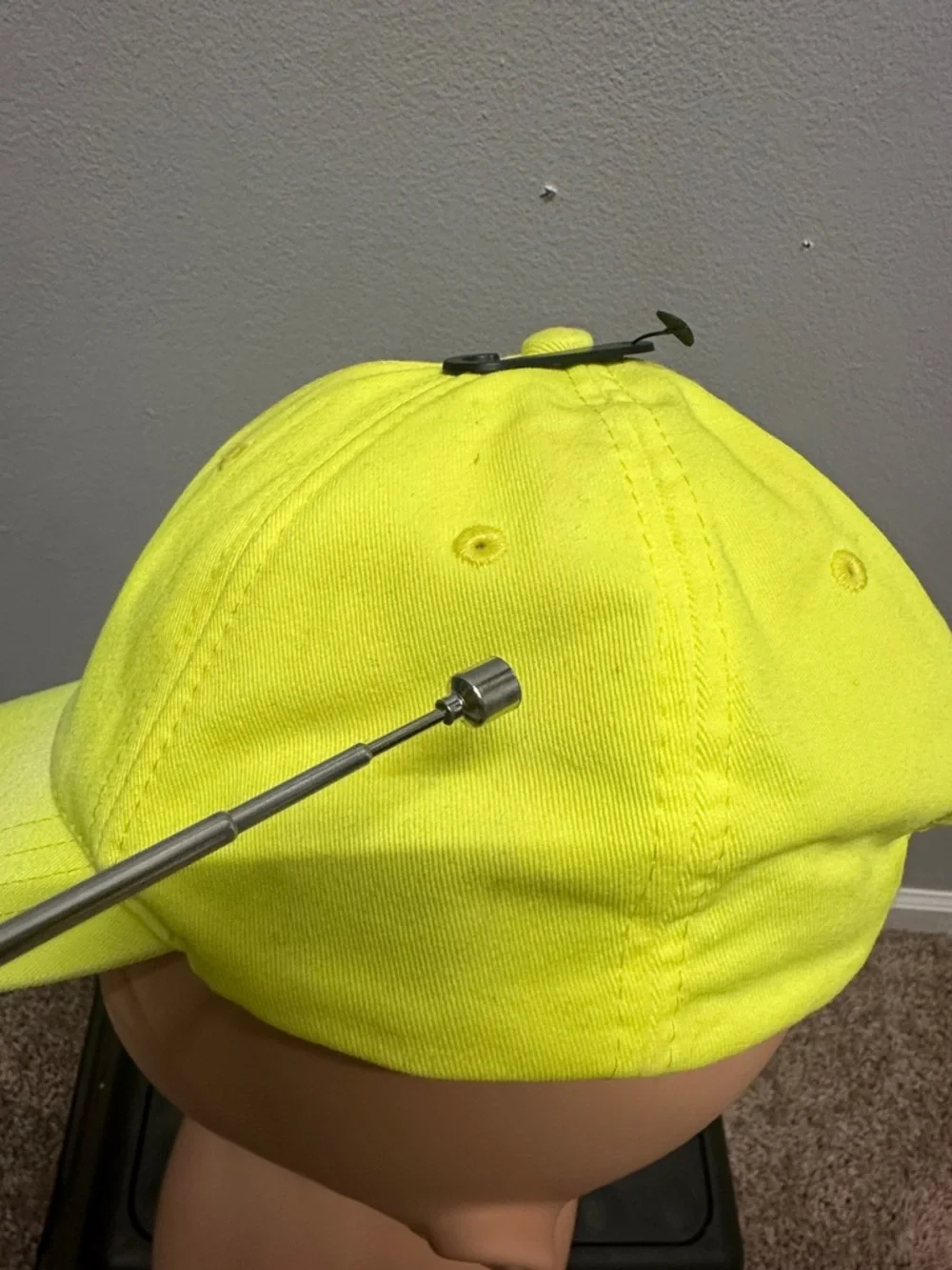 Levi's Bright Neon Yellow Logo Cap